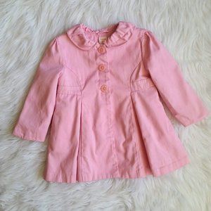 Gymboree Girls Blush Pink Princess Coat 2T/3T